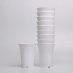 Tall round 4.2 inch plastic pot for cacti & succulents.