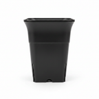 6 Inch Square Pot - Black