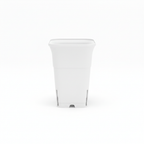6 Inch Square Pot - White Background