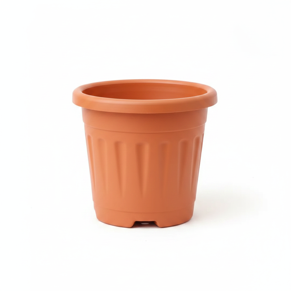 6 Inch Terracotta Nursery Grower Pot