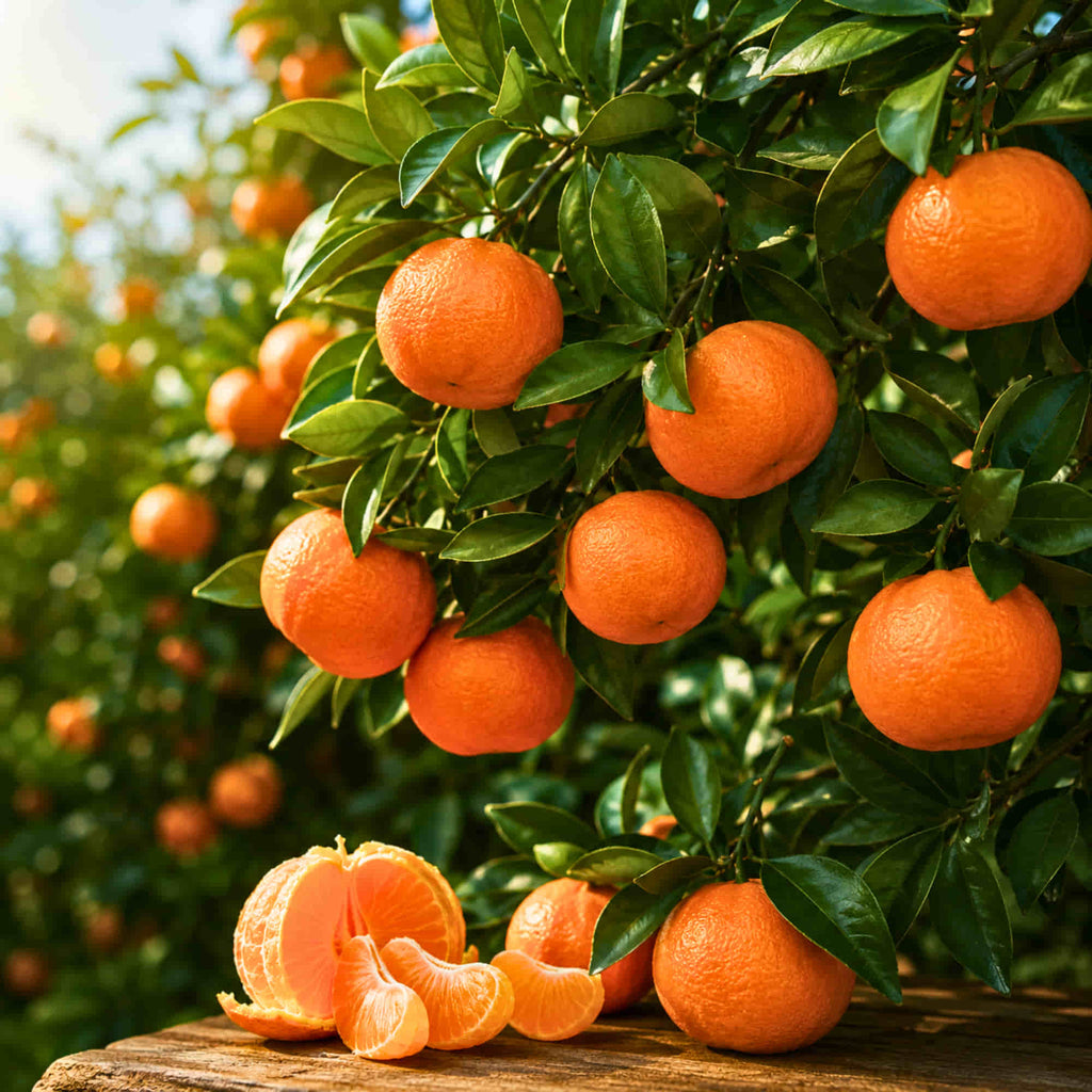 Nagpur Mandarin Orange Grafted – Healthy Live Plant for Home Garden(big size plant)