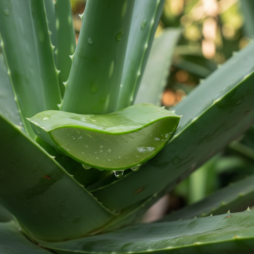 Aloe Vera Closeup