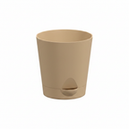 Camel 4 inch self watering plastic pot