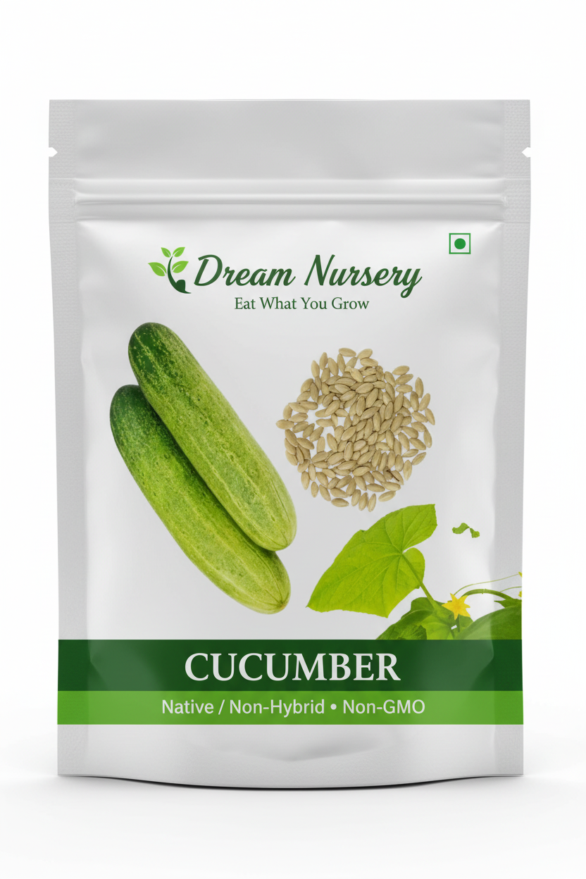 Dream Nursery – Cucumber Seed Pouch (Real Photo)