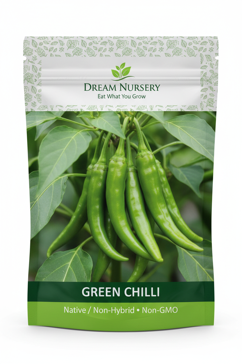 Dream Nursery – Green Chilli Seed Pouch