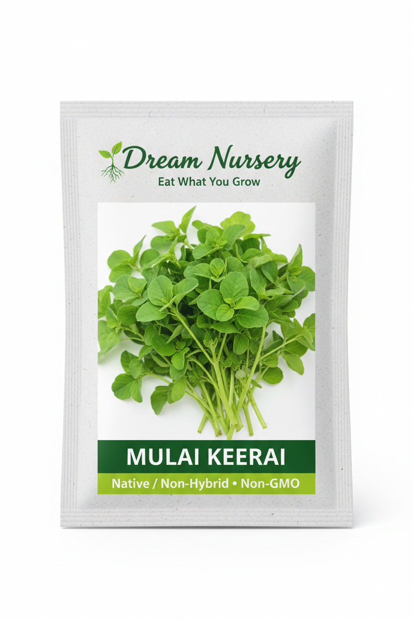 Dream Nursery – Mulai Keerai Seed Pouch
