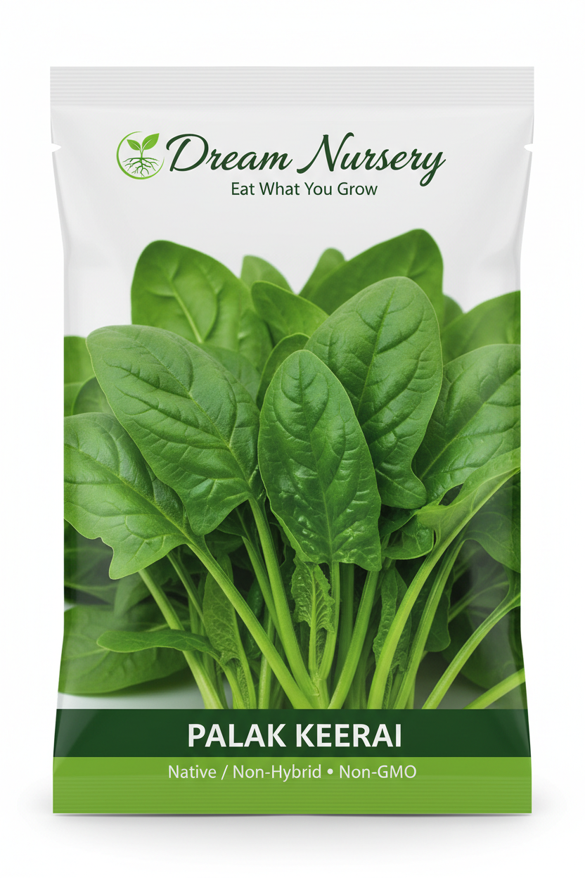 Dream Nursery – Palak Keerai Seed Pouch