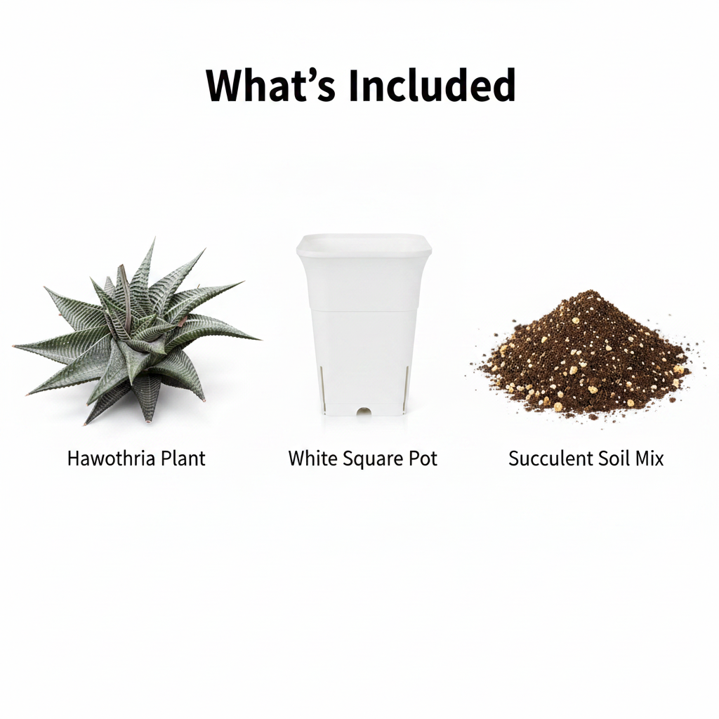 Haworthia Combo – What's Included