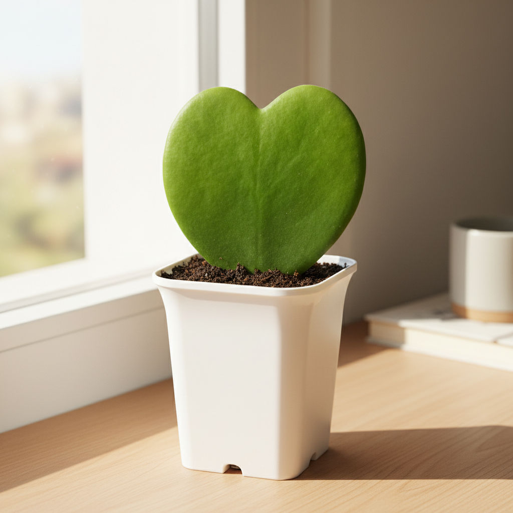 Hoya Kerrii – Square Pot Windowsill