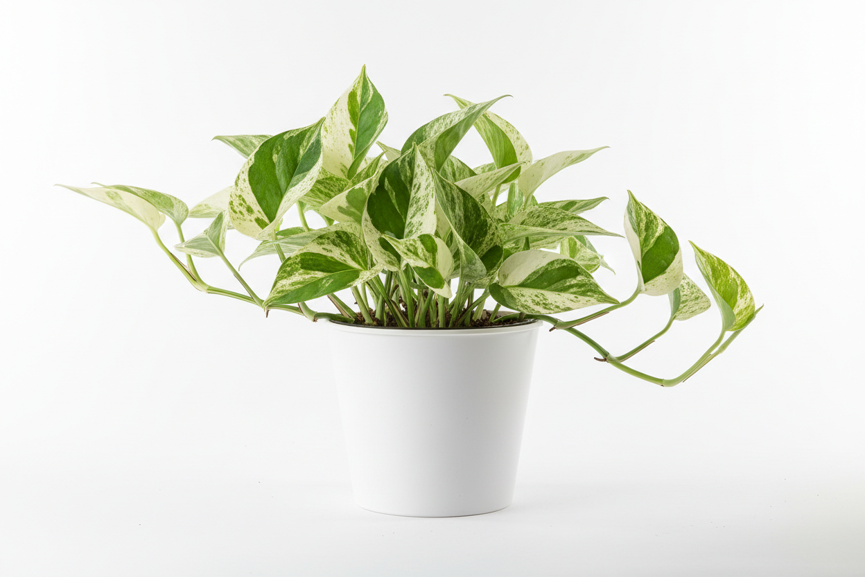 Marble Pothos Side