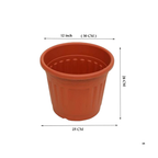 12 inch heavy duty matte grower pot – product brochure, page 2