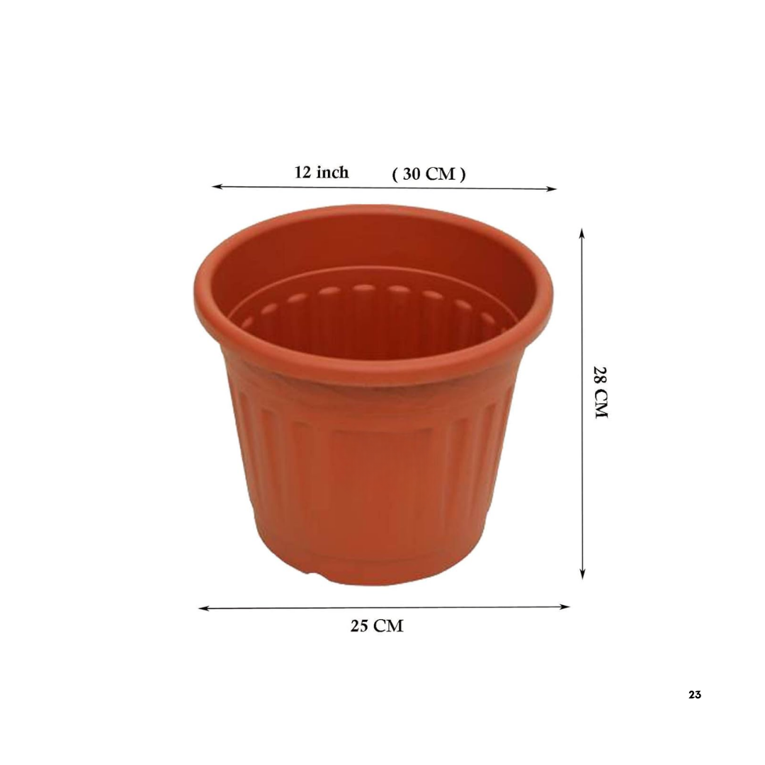 Heavy duty grower plastic pot — brochure detail