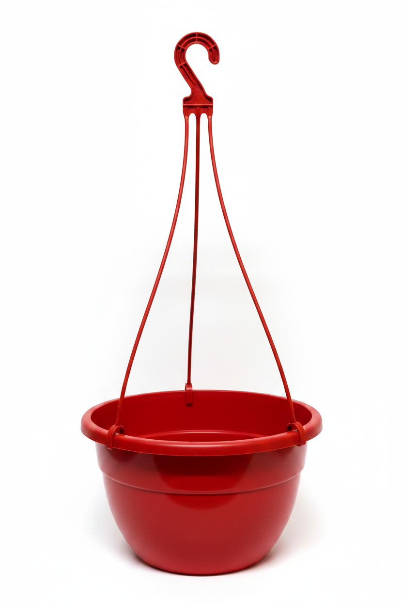 Red Hanging Pot