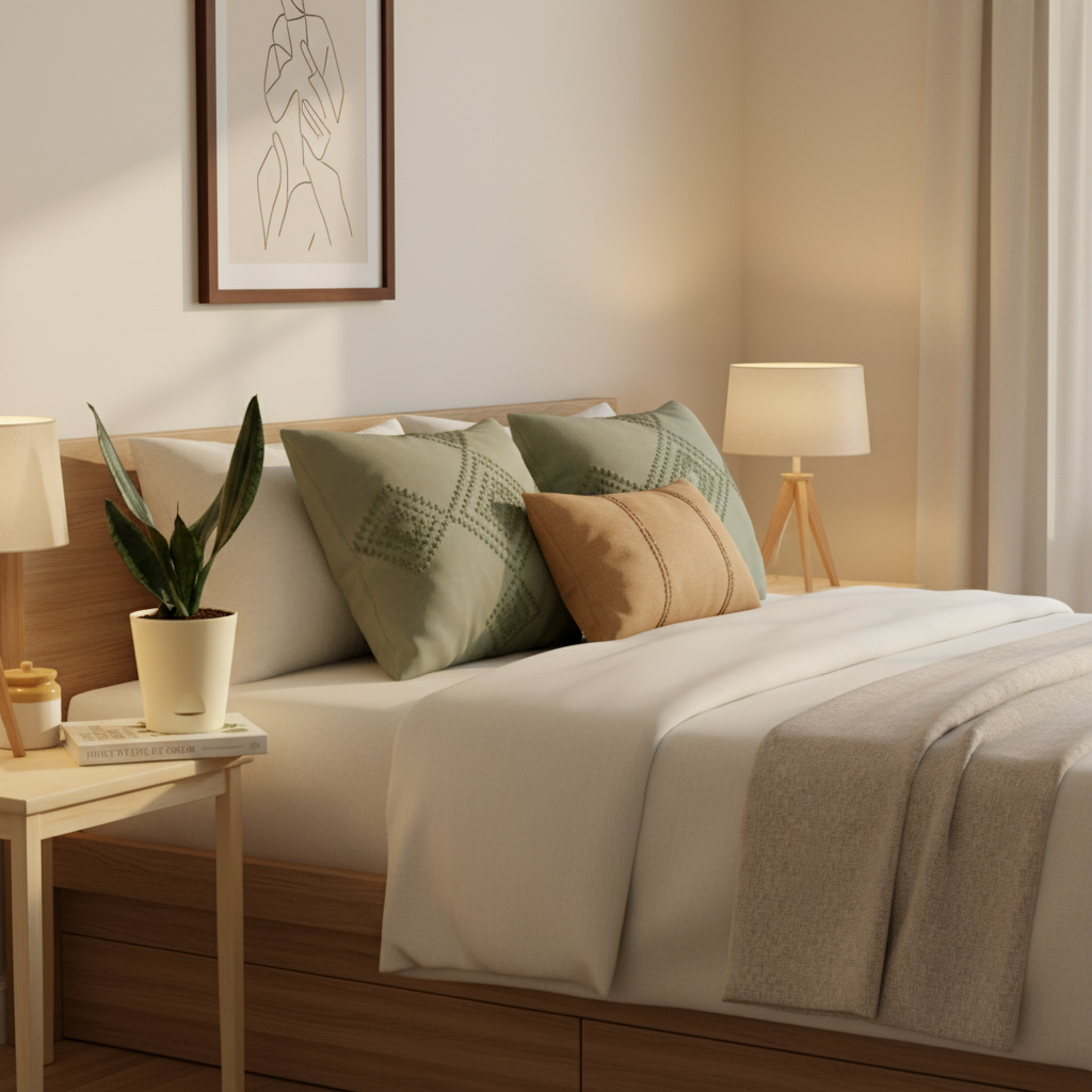 Sansevieria Whitney in Bedroom