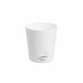 White Self-Watering Pot