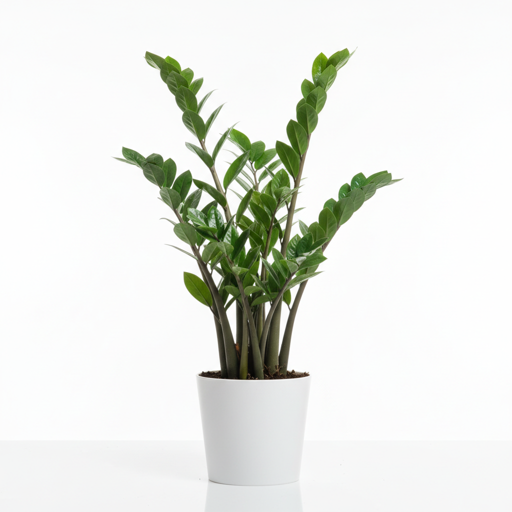 ZZ Plant 4 stems front